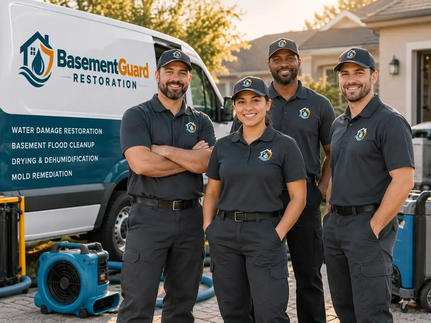 Basement Water Damage Restoration company in Rumsey, CA